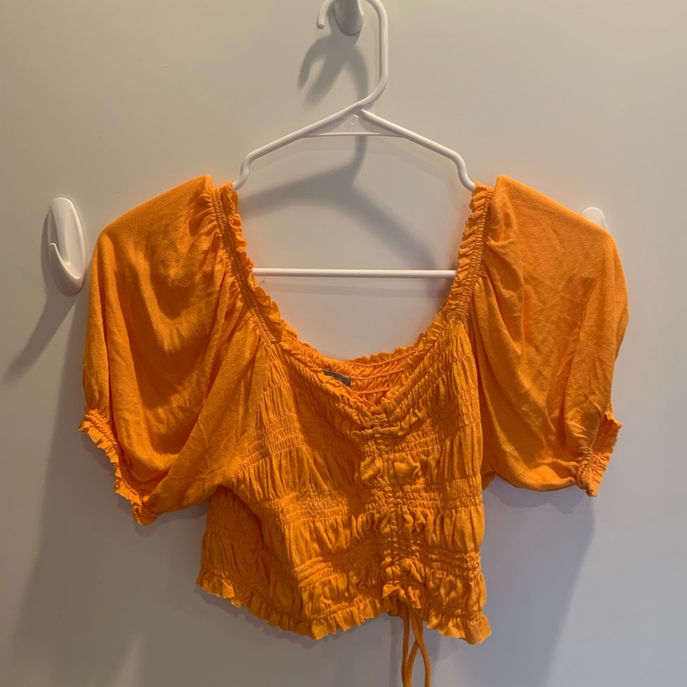 Urban Outfitters orange top